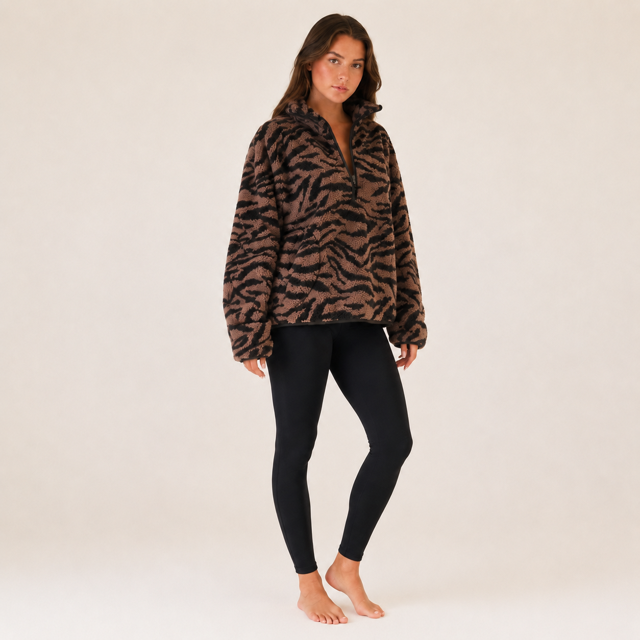 Animal Print Sherpa