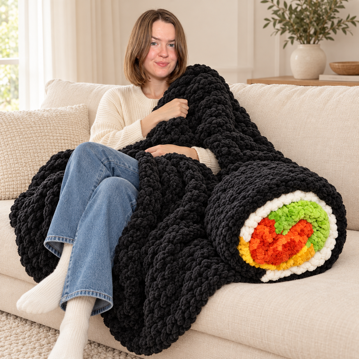 Sushi Blanket
