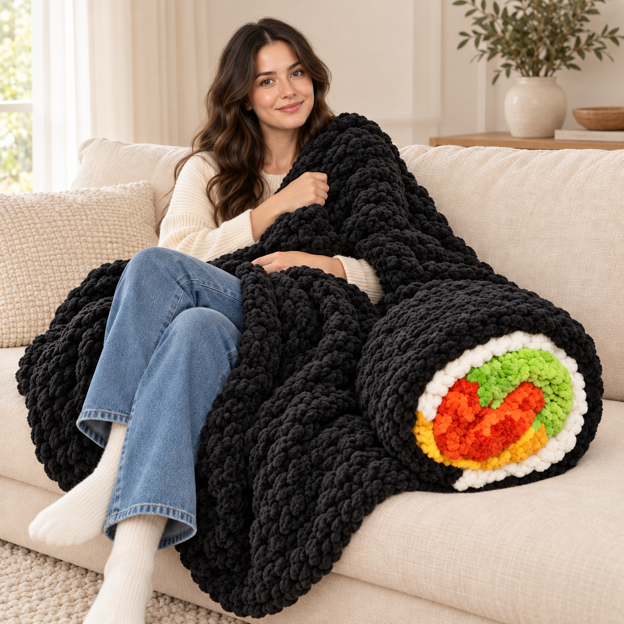 Sushi Blanket